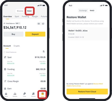 Comment gérer mon portefeuille Web3 Wallet de Binance